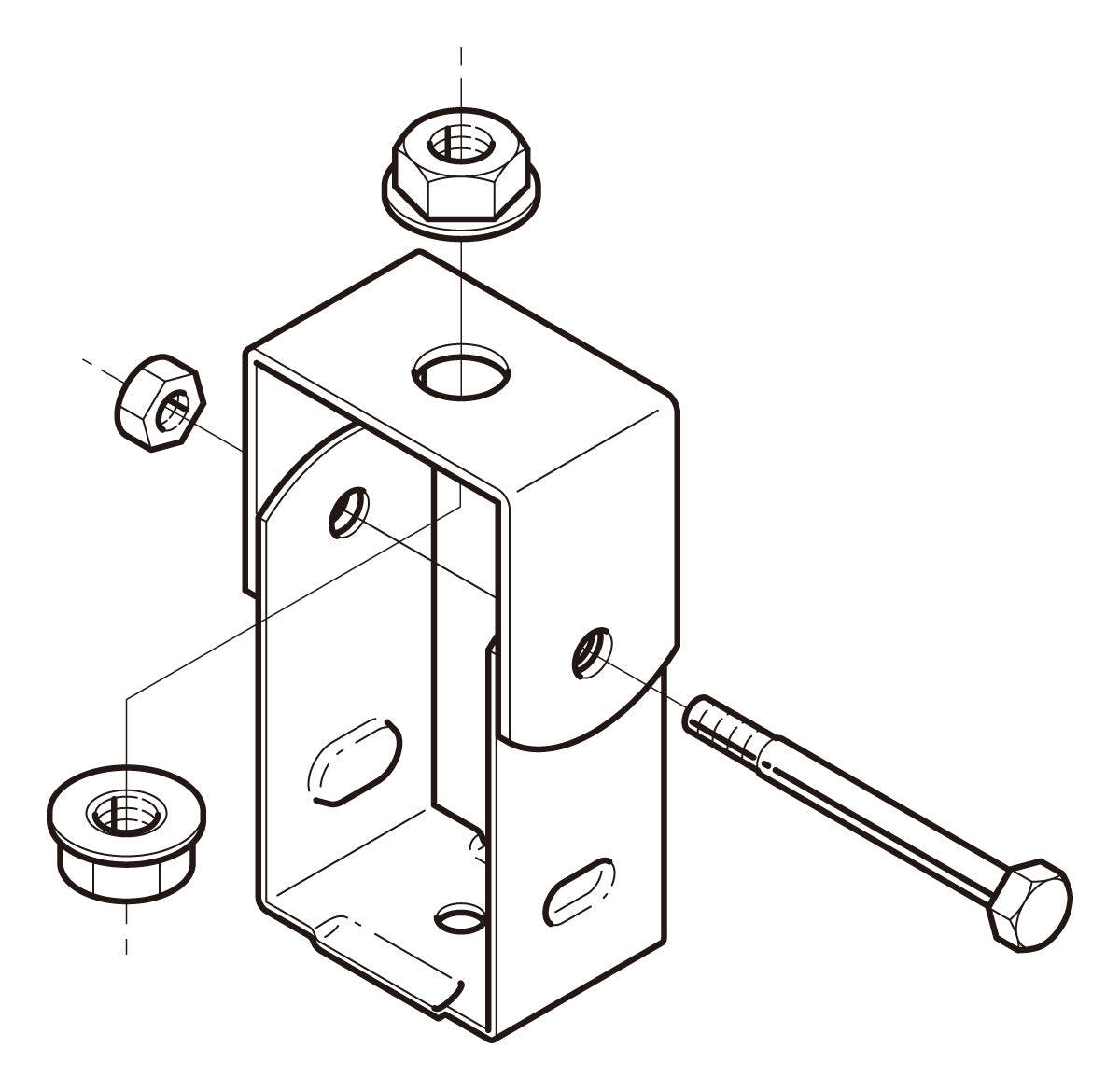SD-DPY2-W3|レースウェイ吊金具