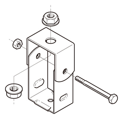 SD-DPY2-W4|レースウェイ吊金具