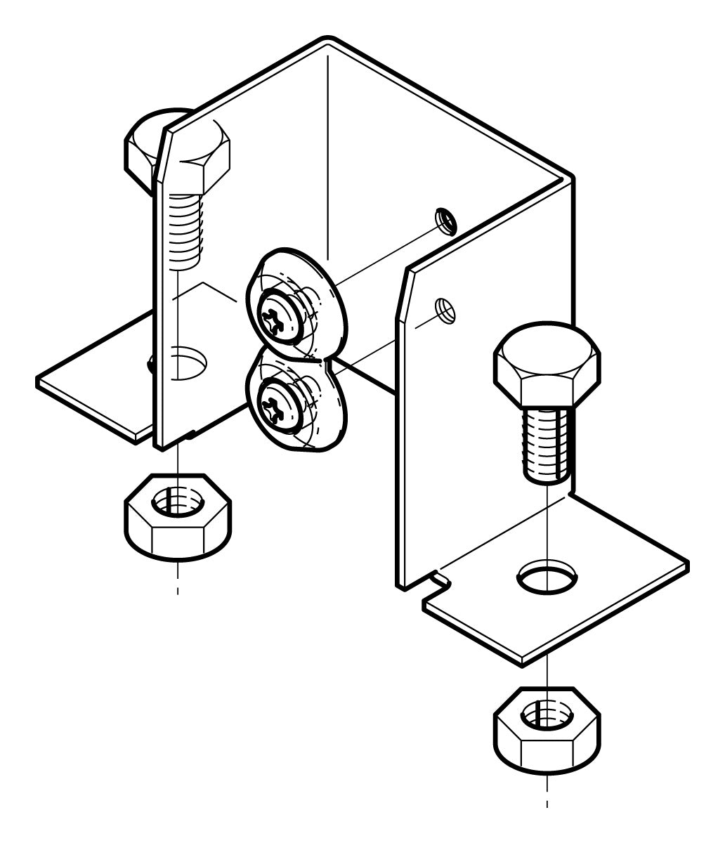 SD-DU7|盤接続金具