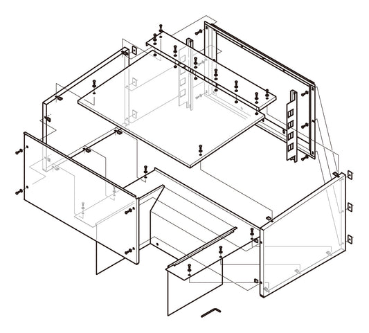 SD-FBK30D|組立式フードボックス SD