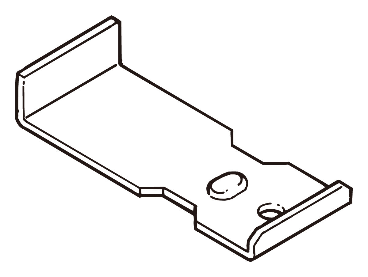 S-DH1R7075|交差支持金具用ズレ防止金具