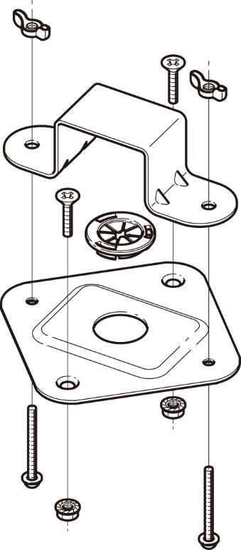 S-DKGL1|誘導灯取付金具