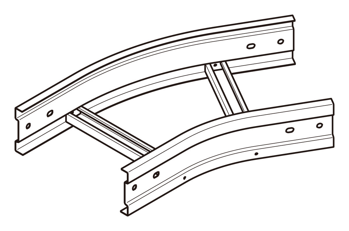 SD-QRA930|水平ベンドラック 30゜