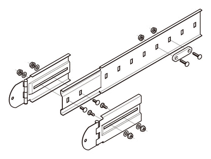 SD-QRBL1|マルチ型水平自在接続金具