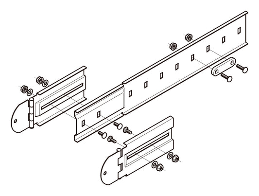 SD-QRBL1|マルチ型水平自在接続金具