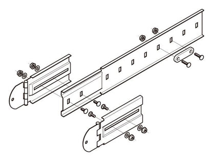 SD-QRBL1|マルチ型水平自在接続金具
