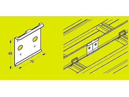 SD-QRDF2G|セパレーター継ぎ金具 SD製