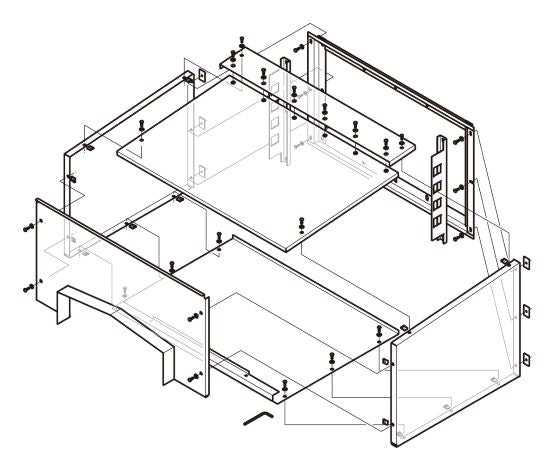 SD-QRFBF120D|組立式フードボックス