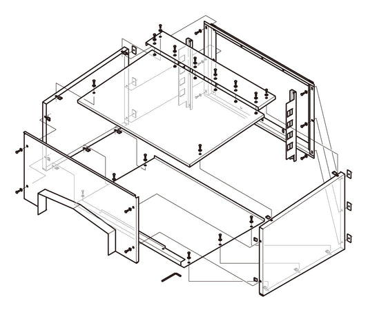 SD-QRFBF120D|組立式フードボックス