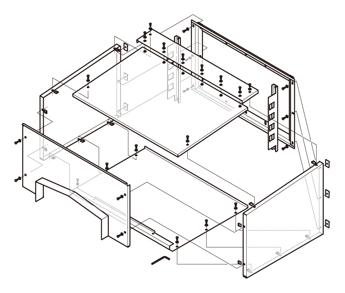SD-QRFBF60D|組立式フードボックス