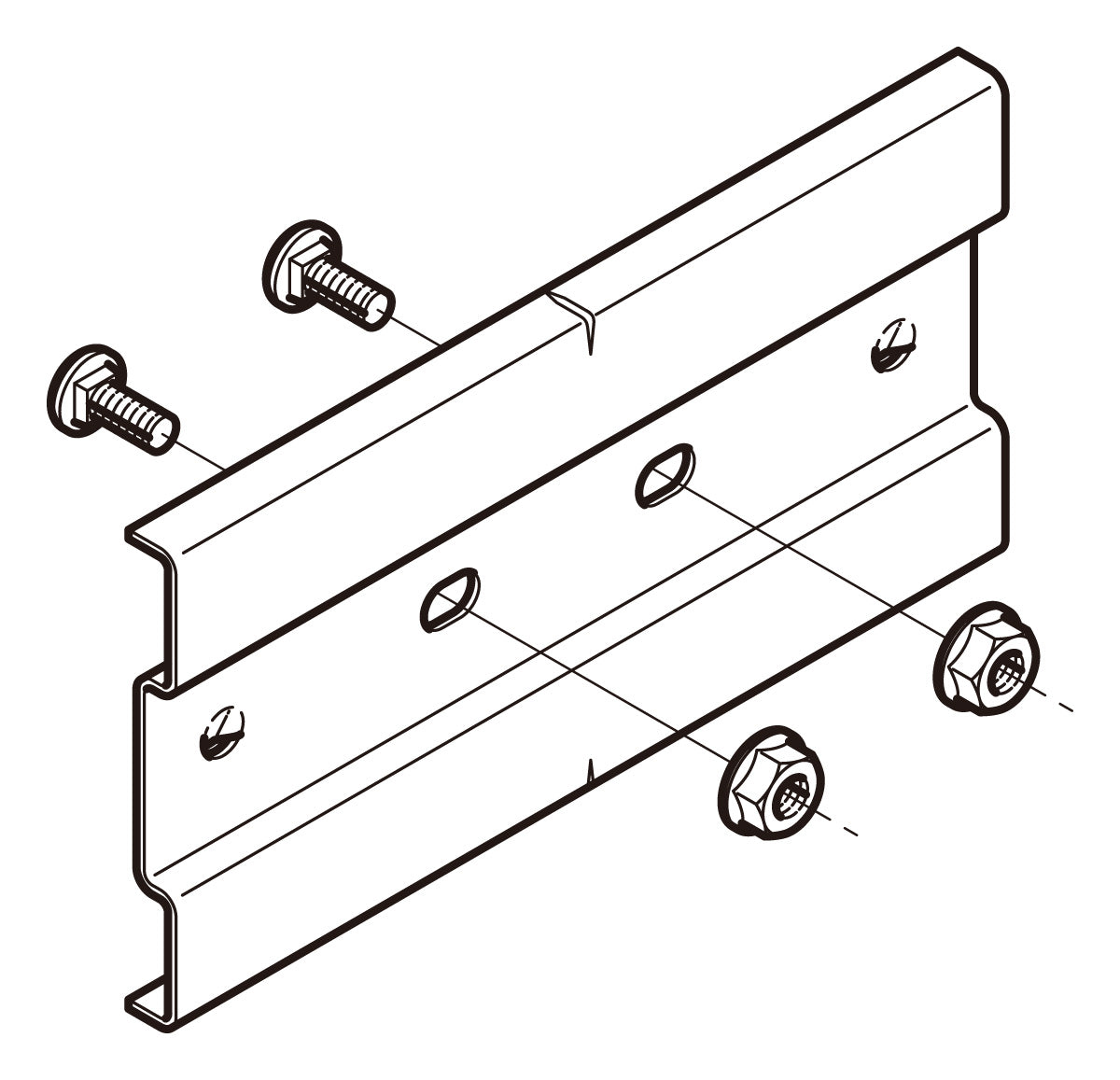 SD-QRG3|継金具(横引き専用)