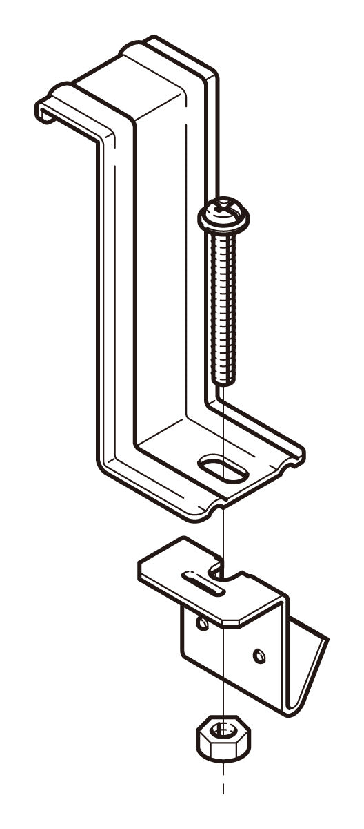 SD-QRS10|アングル用振れ止め金具