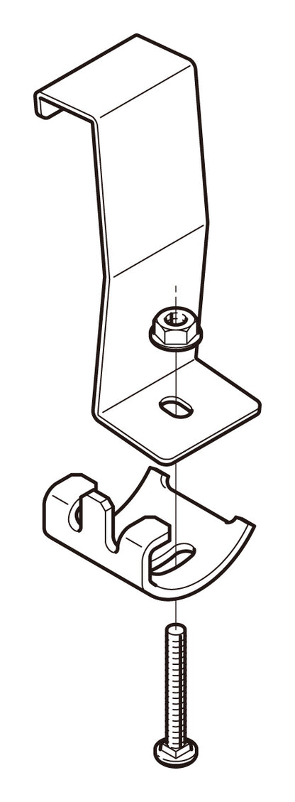 SD-QRS11T|アングル用振れ止め金具