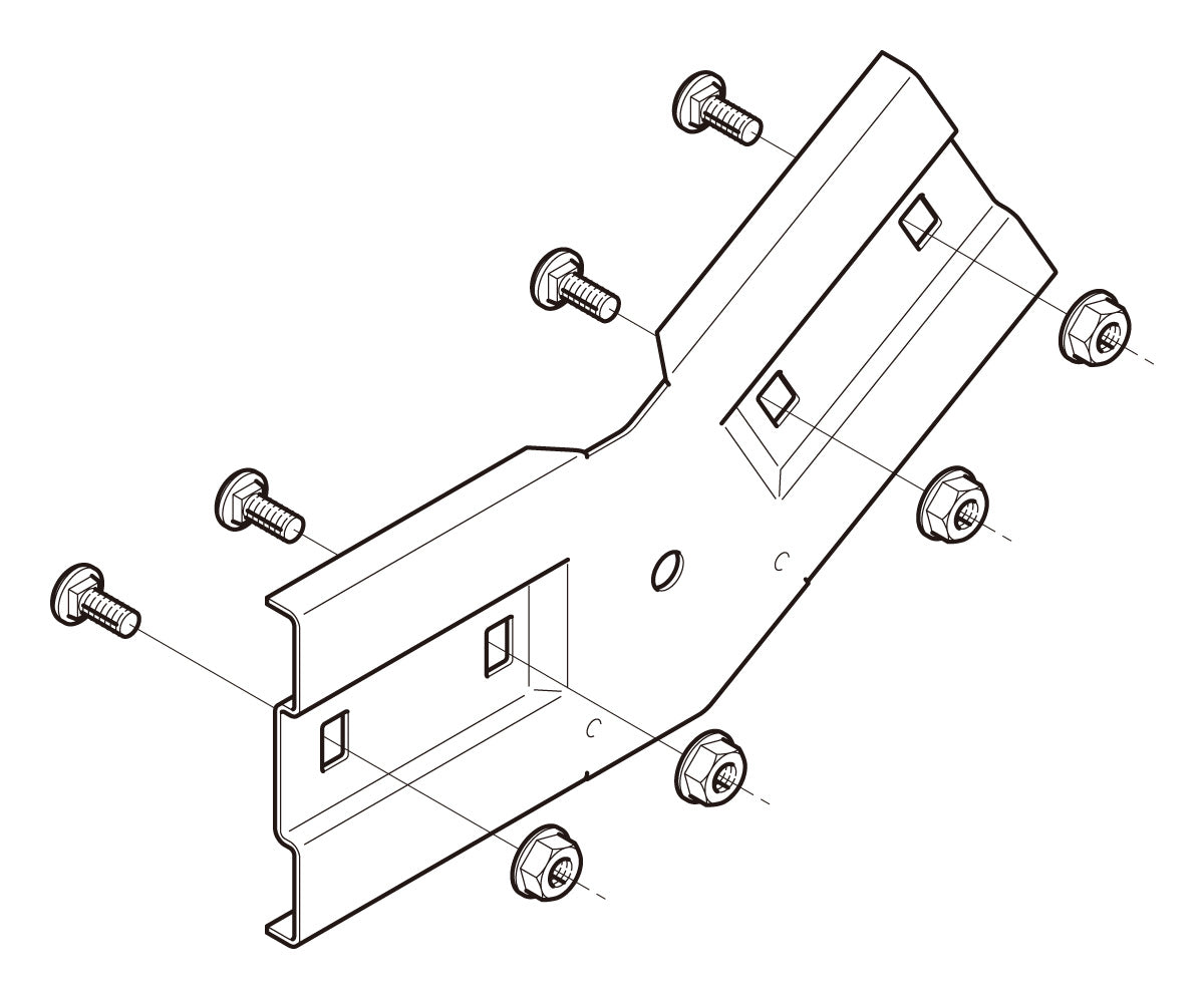 SD-QRVG30|上下ベンド継ぎ金具