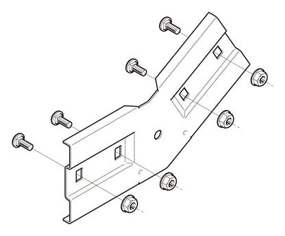 SD-QRVG30|上下ベンド継ぎ金具
