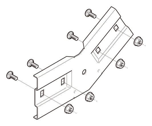 SD-QRVG30|上下ベンド継ぎ金具