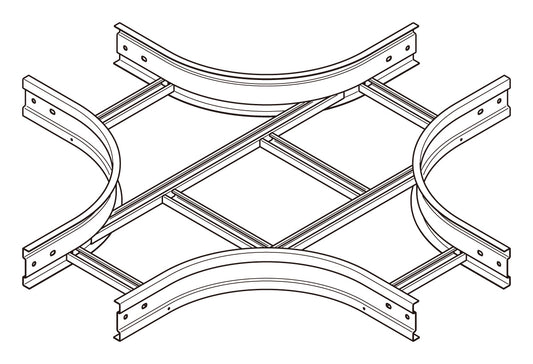 SD-QRX20｜X形分岐ラック SD製