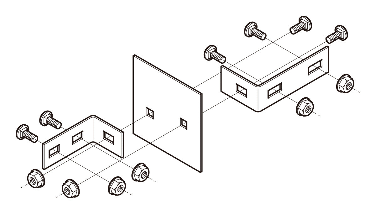 SD-QSRR20|SR・QR用口径違い金具