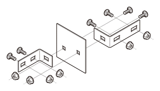 SD-QSRR60|SR・QR用口径違い金具