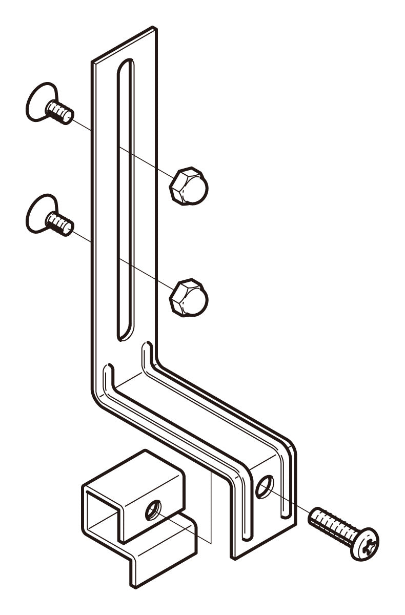 SD-QTB1|親桁部ボックス固定金具