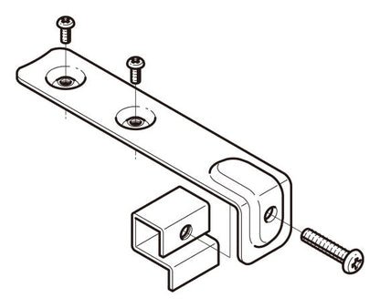SD-QTB2|親桁部ボックス固定金具