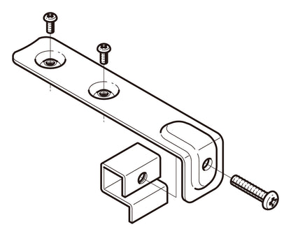 SD-QTB2|親桁部ボックス固定金具