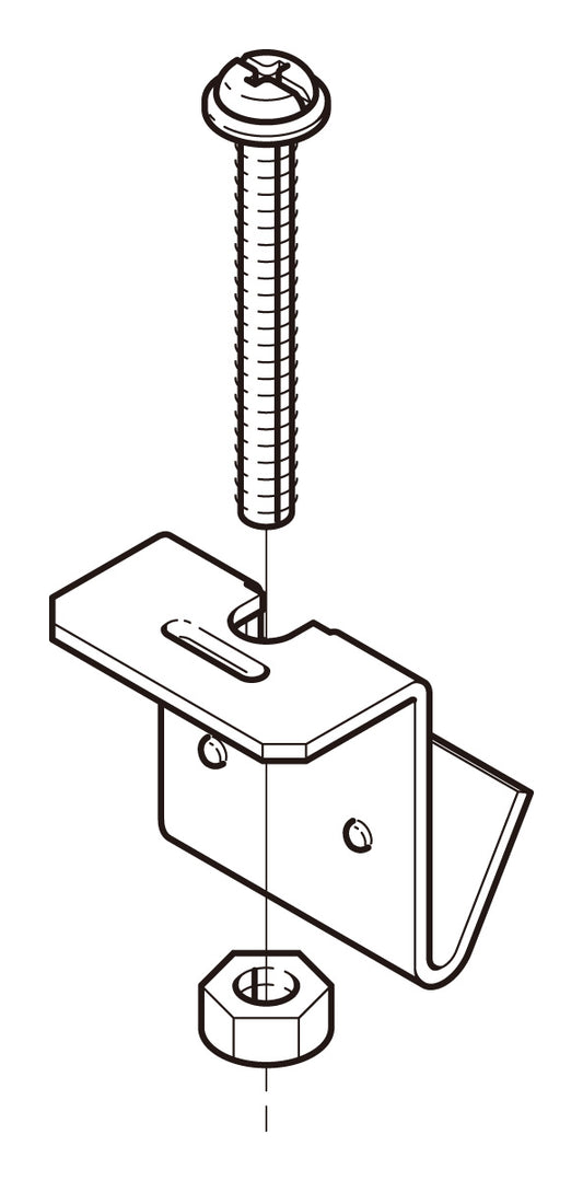 SD-RS10KB|アングル用振れ止め金具