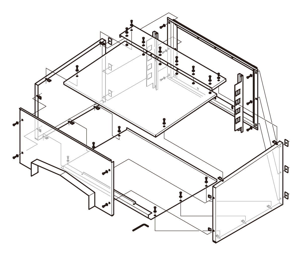 SD-SRFBF80D|組立式フードボックス