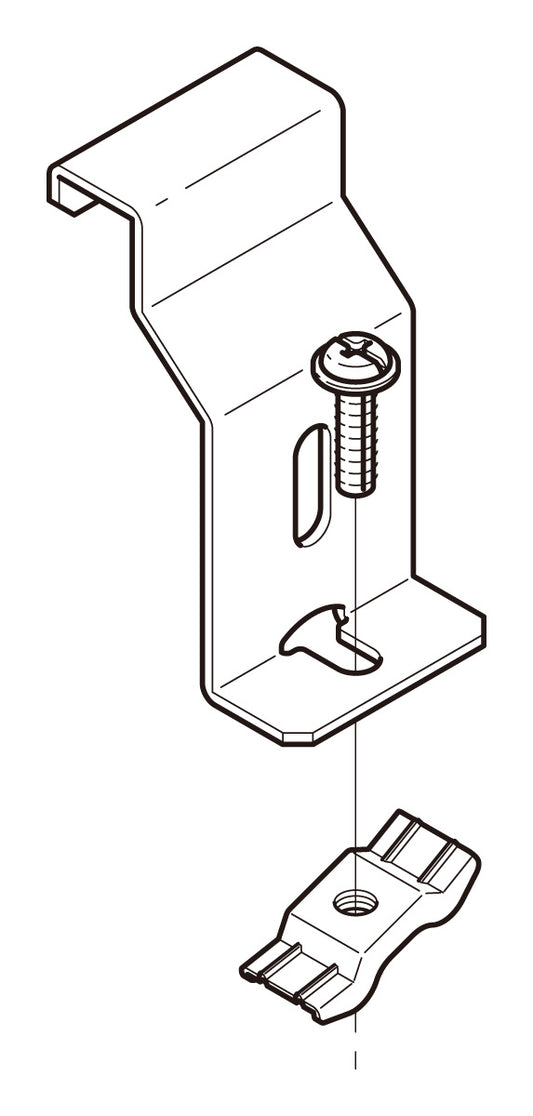 SD-SRS13|下面カバー対応振止め金具