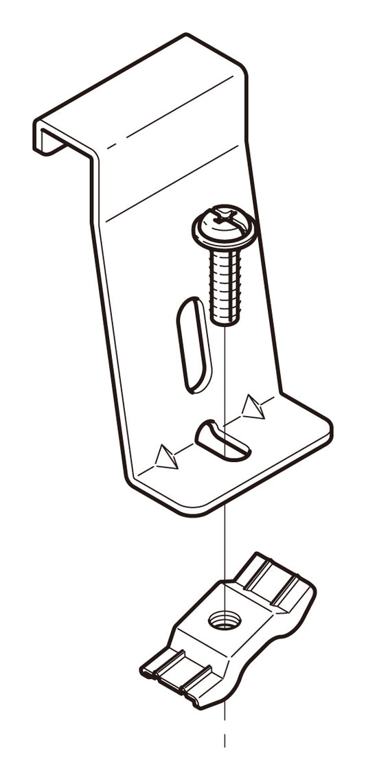 SD-SRS8|下面カバー対応振止め金具