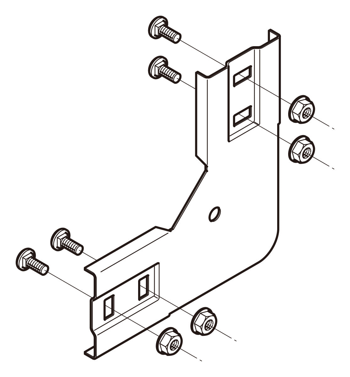 SD-SRVG90|上下ベンド継ぎ金具