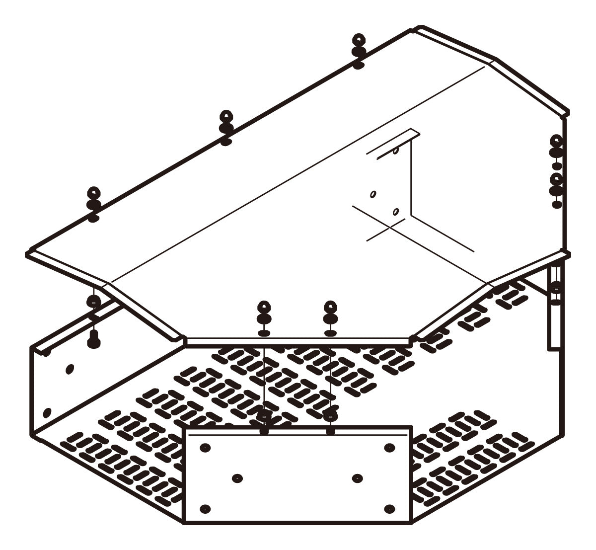 SD-TRFT4020|T形分岐トラフ
