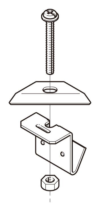 SNQRS2L|アングル用振れ止め金具