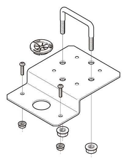 SNQRYD1|子桁用誘導灯取付金具