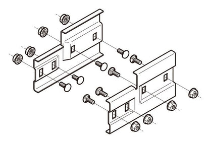 SQRD1|段違い継ぎ金具