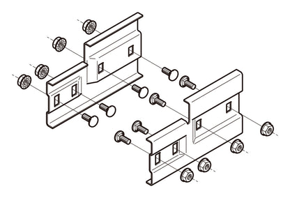 SQRD1|段違い継ぎ金具