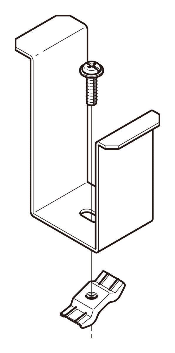 SQRS1WD|並列部振れ止め金具