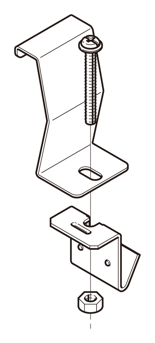 SRS12|アングル用振れ止め金具