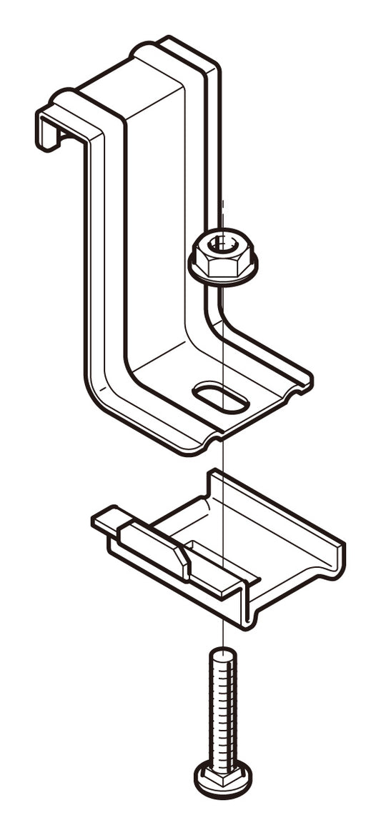 SRS9|アングル用振れ止め金具