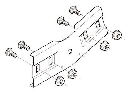 SRVG15|上下ベンド継ぎ金具
