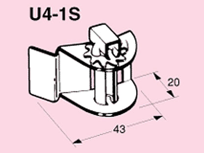 U4-1S|ステンレスバンド用締金具