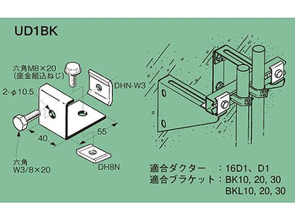 UD1BK|スラブ貫通立上りサポート