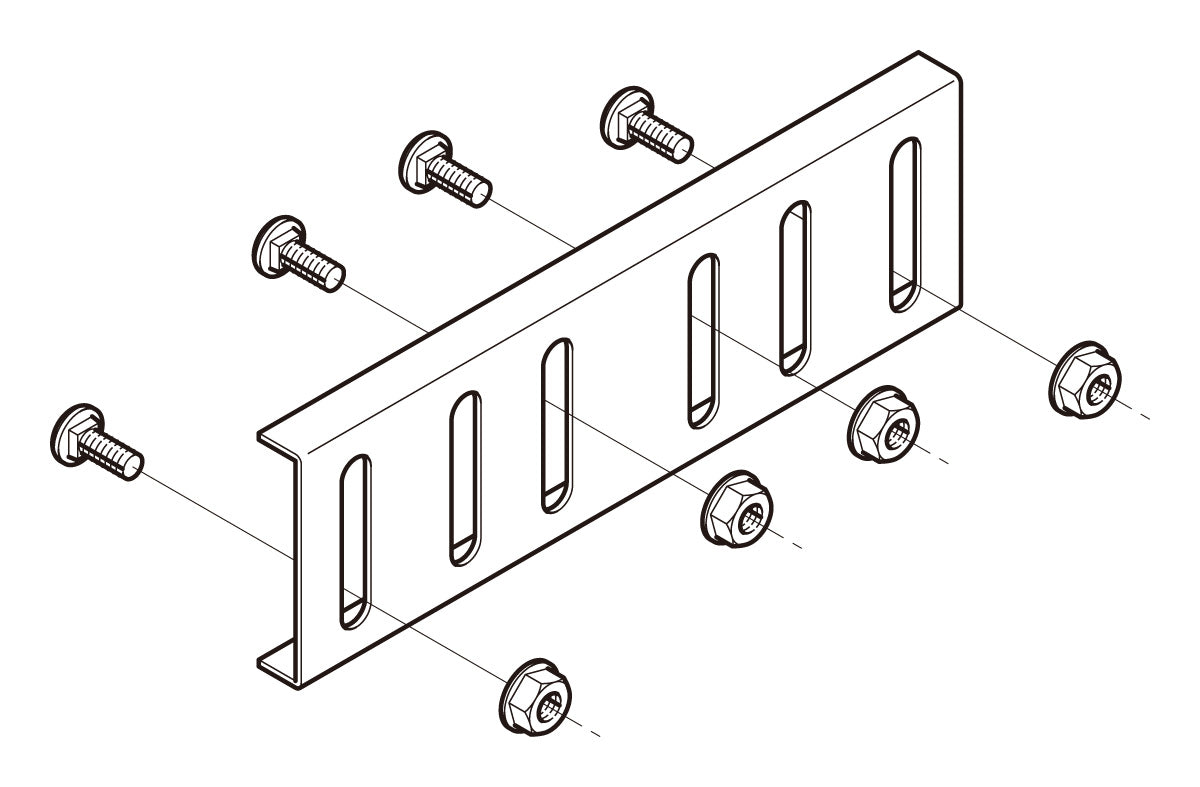 WRG1|ケーブルラック継ぎ金具