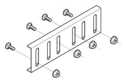 WRG1|ケーブルラック継ぎ金具
