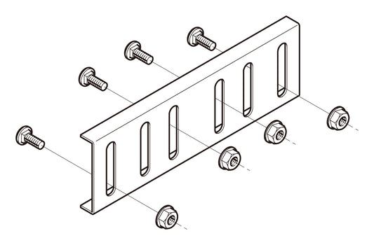 WRG1|ケーブルラック継ぎ金具