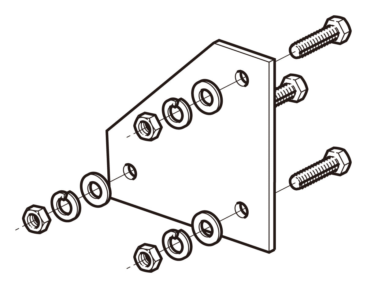 Z-50AGP|組立アングル架台プレート