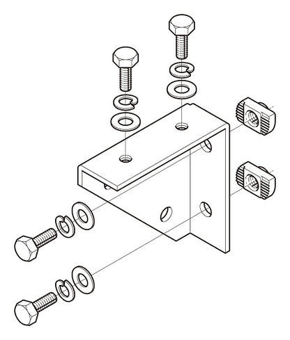 Z-BKFAL1|組立式ブラケット金具
