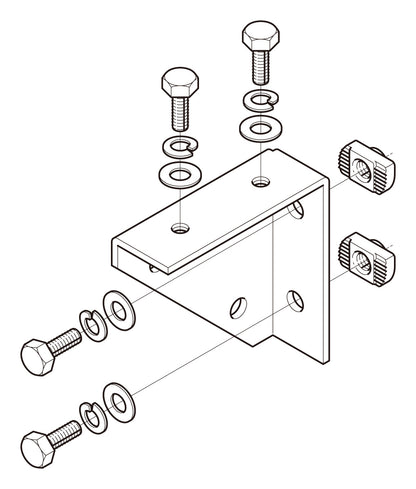 Z-BKFAL1|組立式ブラケット金具
