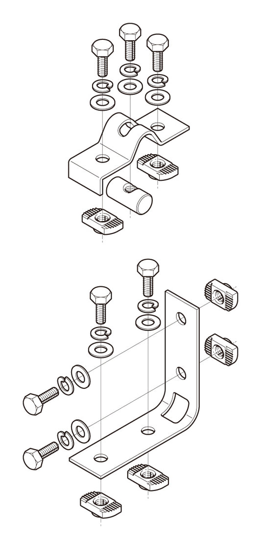 Z-BKFB1|組立式ブラケット金具