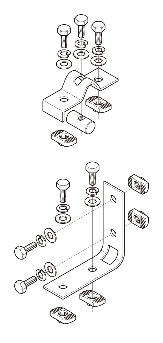 Z-BKFC1|組立式ブラケット金具